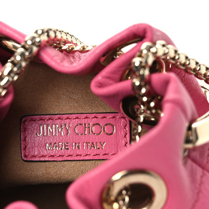 Jimmy Choo Calfskin Micro Bon Bon Bag Candy Pink 6 of 9