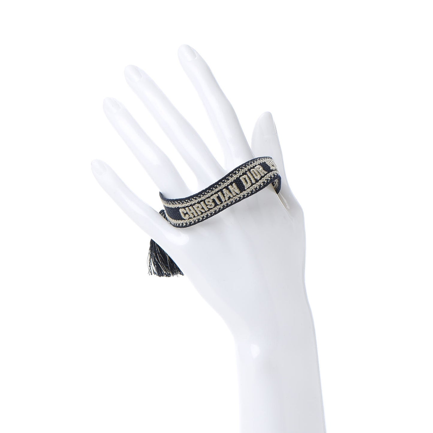 Woven Cotton J'Adior Friendship Bracelet Navy