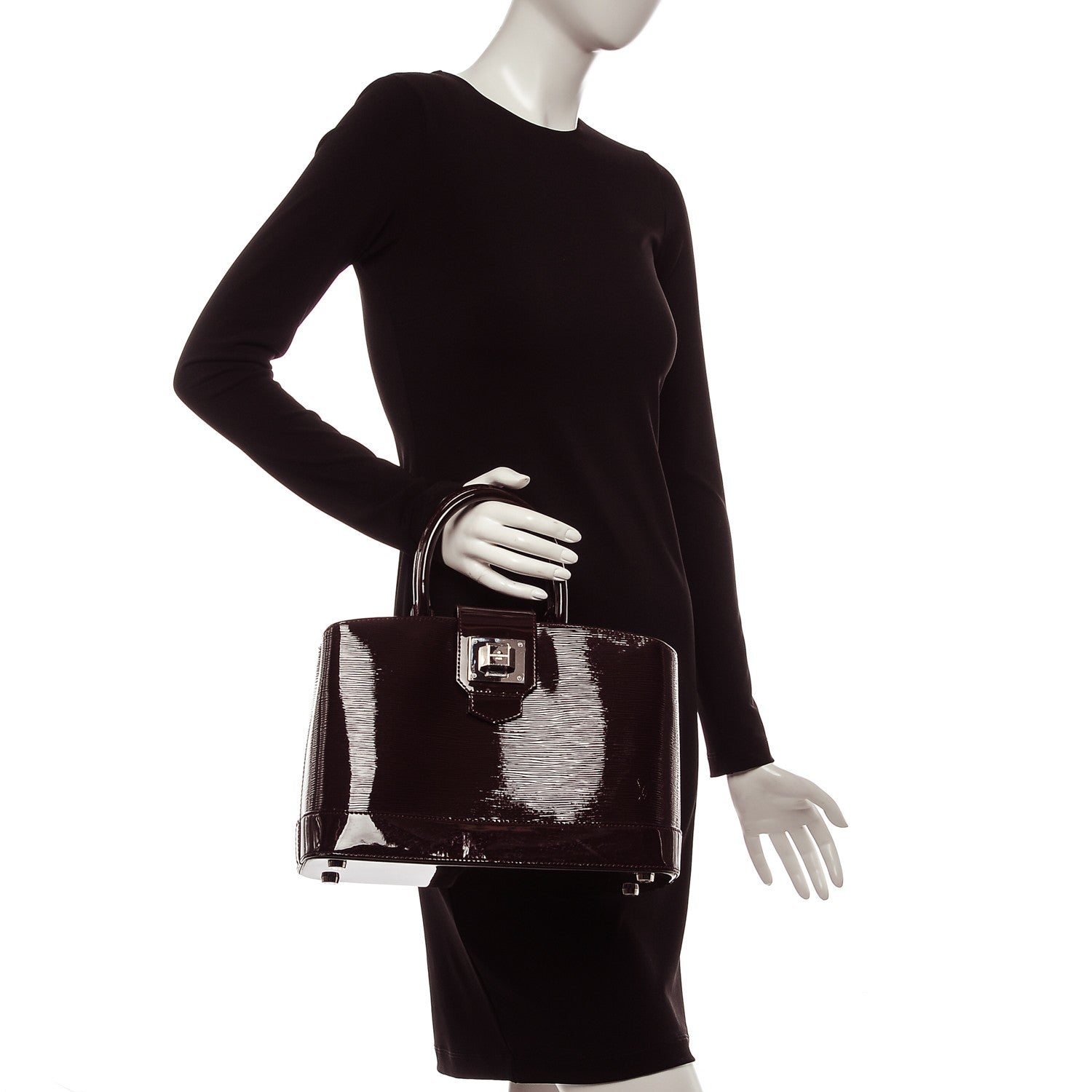 Louis Vuitton Electric Epi Mirabeau PM Prune 2 of 7