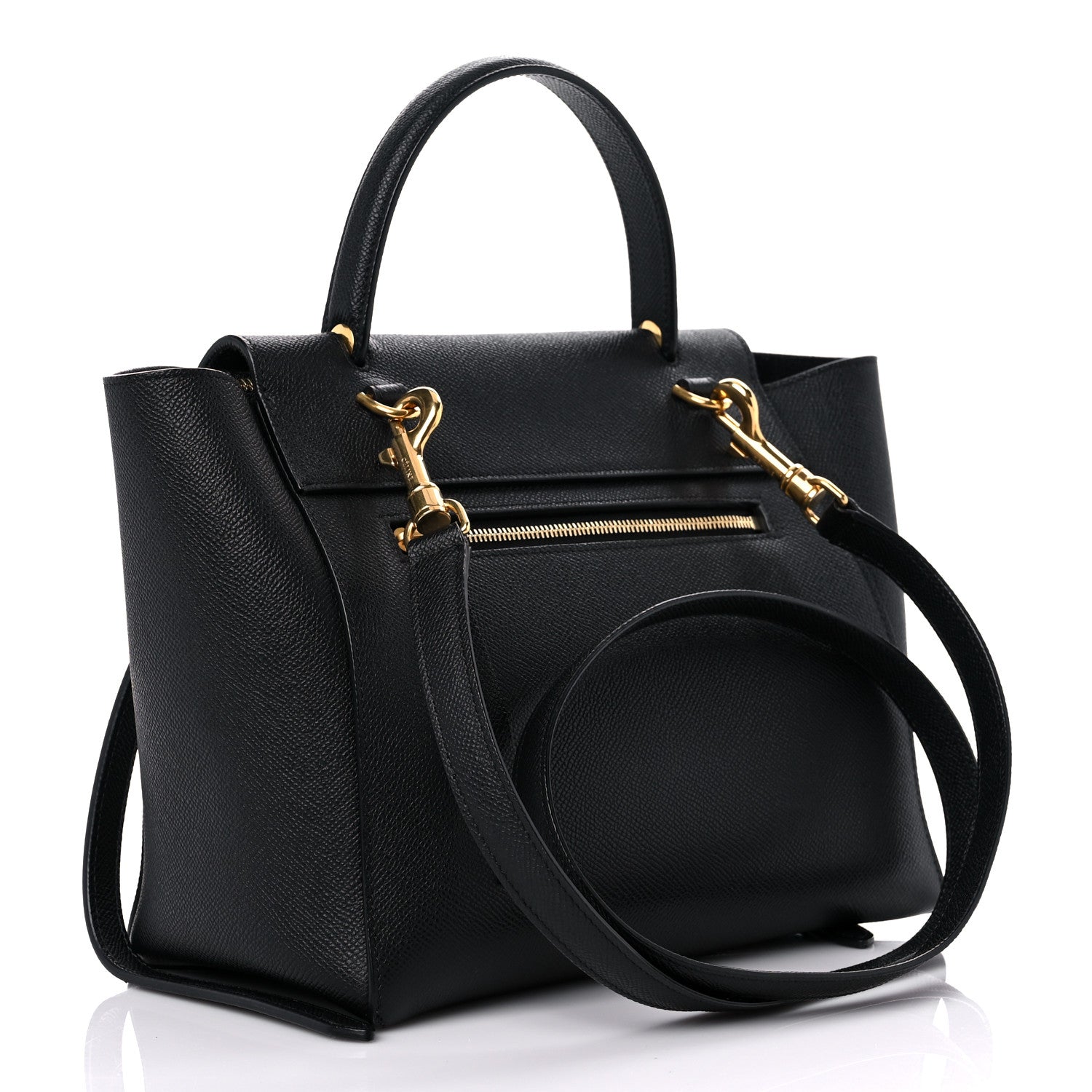 Celine Baby Grained Calfskin Micro Belt Bag Black 3 of 11