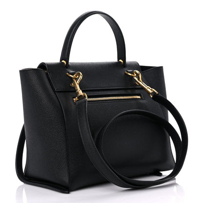 Celine Baby Grained Calfskin Micro Belt Bag Black 3 of 11