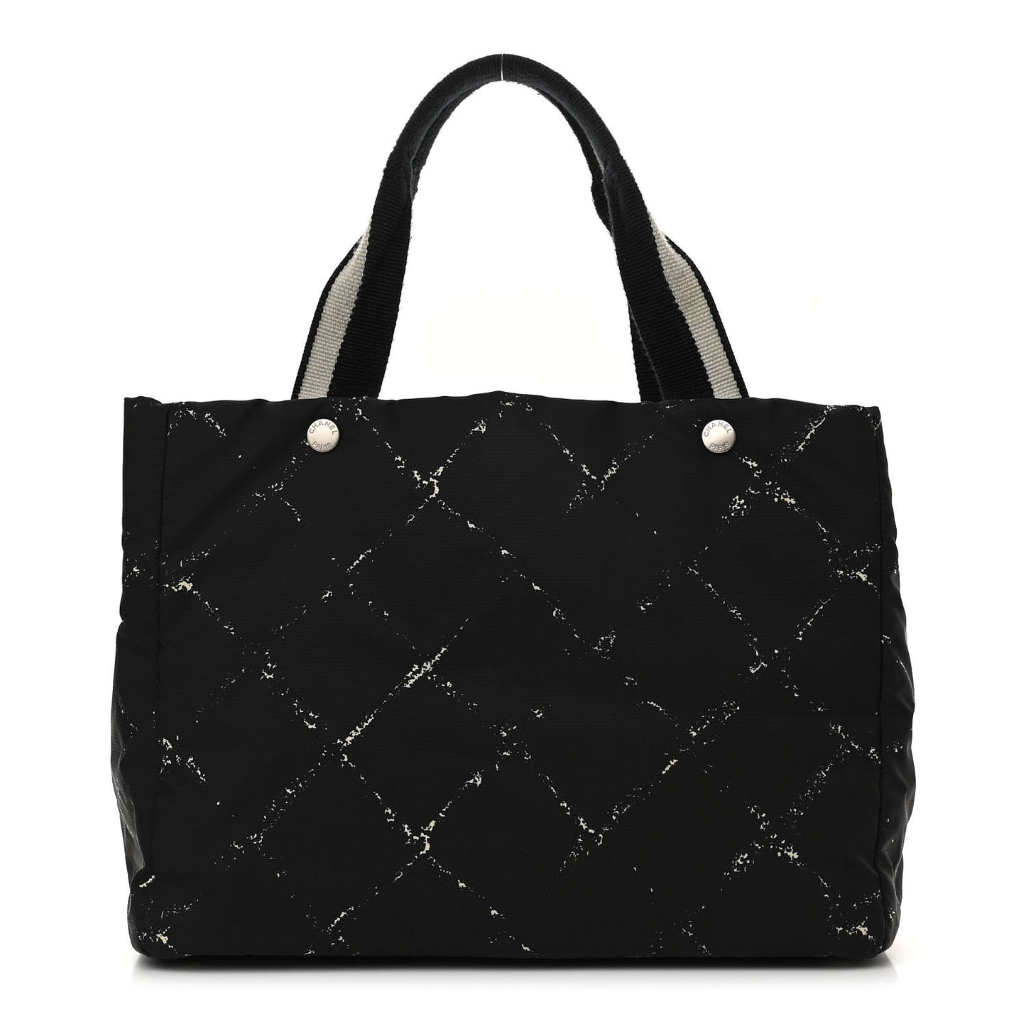 Nylon Travel Tote Black