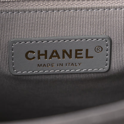 Chanel Caviar Quilted Large Classic Shopping Tote Grey 6 of 14