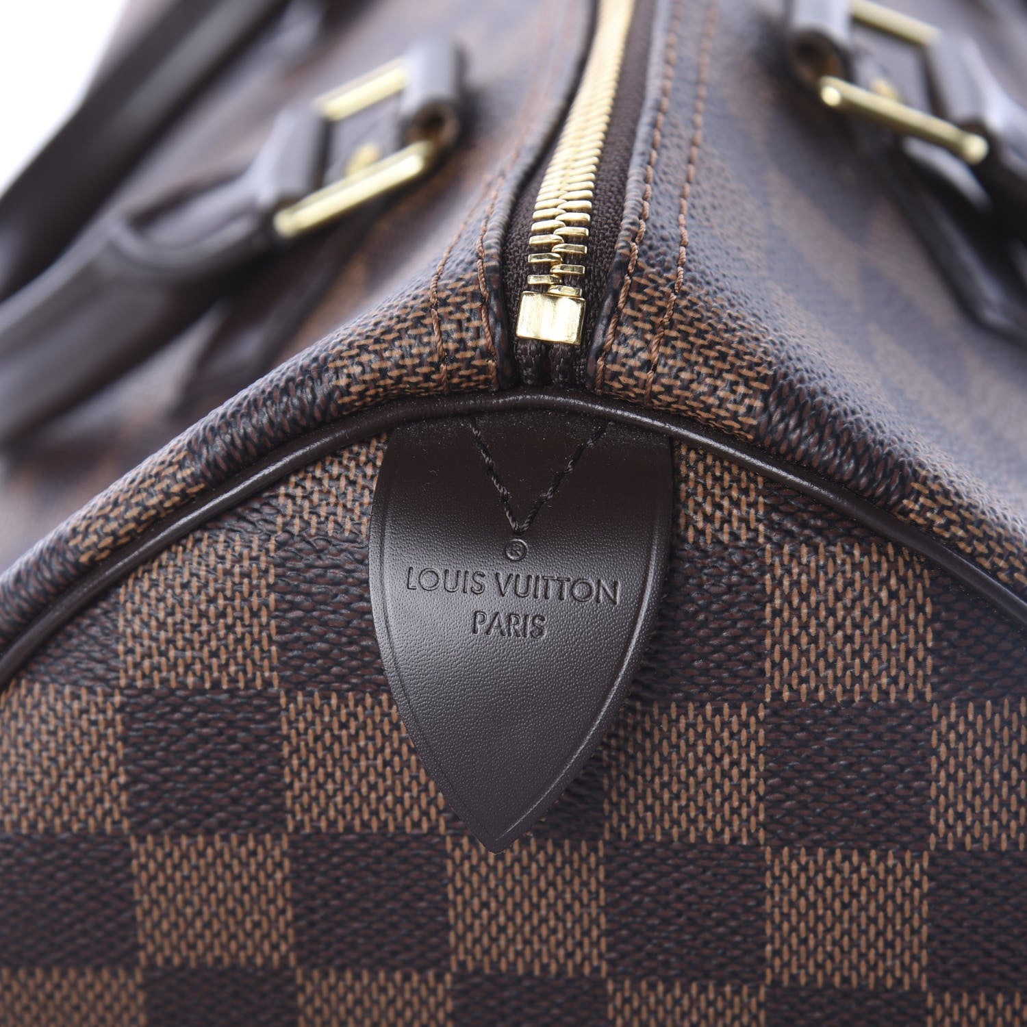 Louis Vuitton Damier Ebene Speedy 30 9 of 9