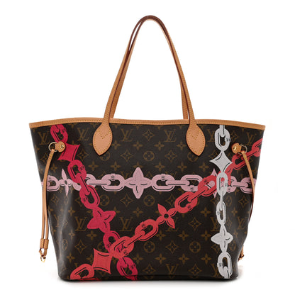 Louis Vuitton Monogram Bay Neverfull MM Rose Ballerine Poppy 1 of 11
