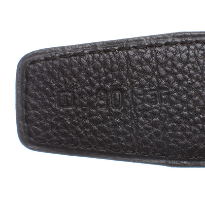 Hermes Leather Reversible Constance H Belt 90 Black and Brown 6 of 7