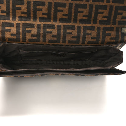 Fendi Zucca Spalmati Shoulder Bag Tobacco 6 of 9