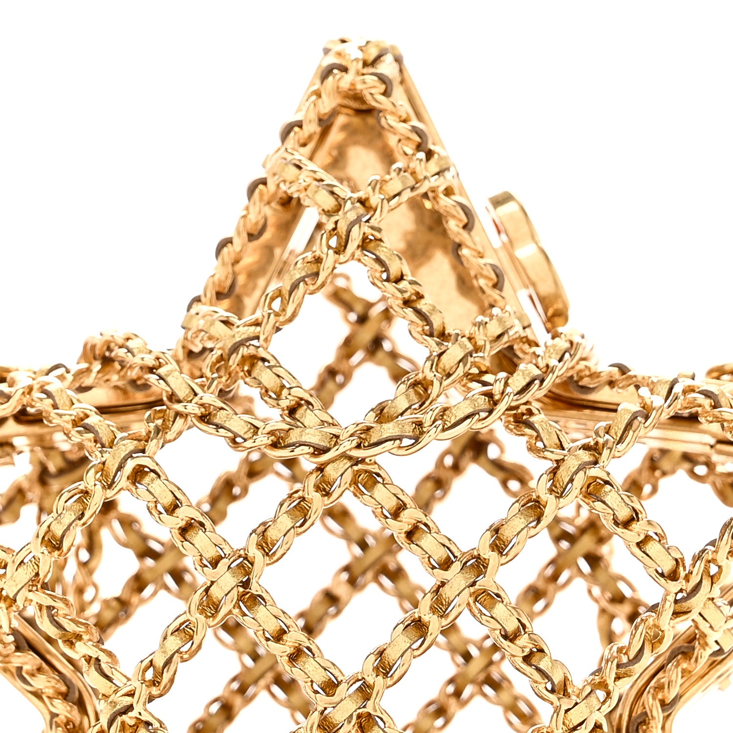 Chanel Metal CC Star Minaudiere Crossbody Gold 1841227 – FASHIONPHILE