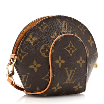 Louis Vuitton Monogram Mini Ellipse Wristlet Clutch 3 of 7