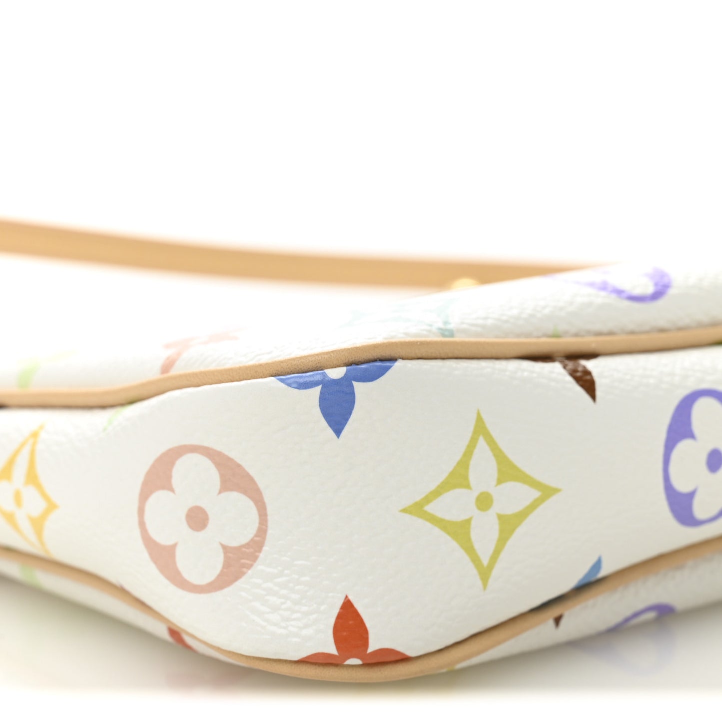 LV X TM Monogram Multicolor Pochette Accessories White