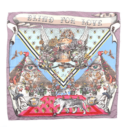 Gucci Silk Blind for Love Square Scarf Multicolor 1 of 4