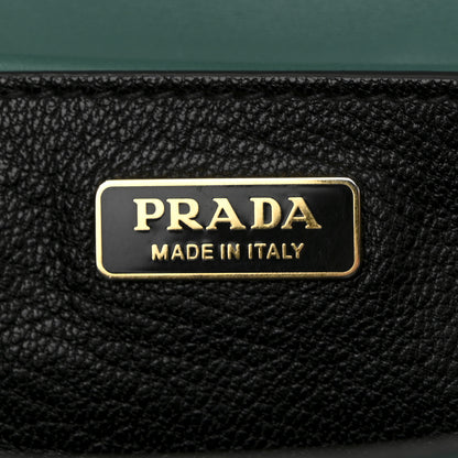 Prada City Calf Saffiano Cahier Bag Biliardo Black 6 of 9