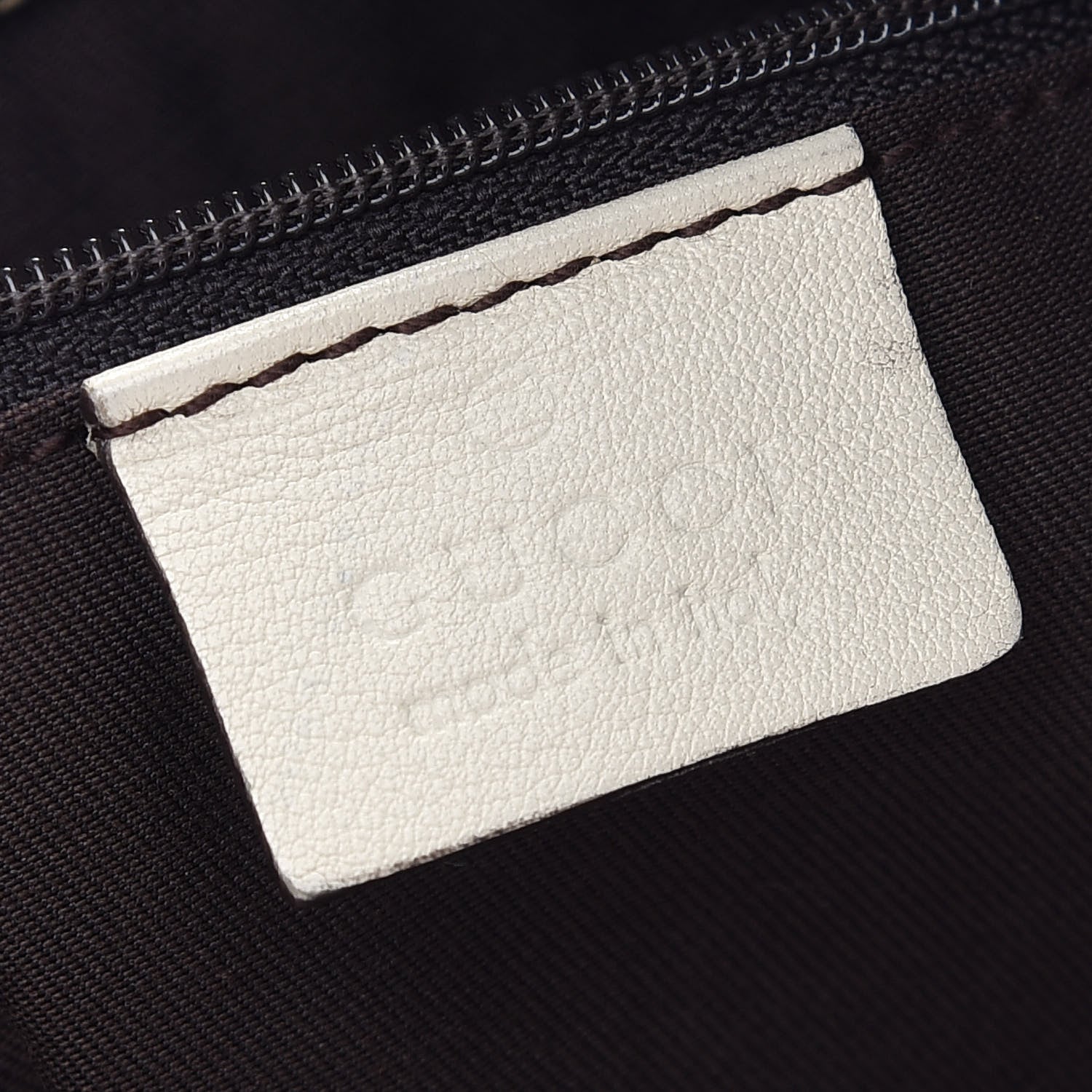 Gucci Calfskin Medium Abbey Tote Off White 6 of 10