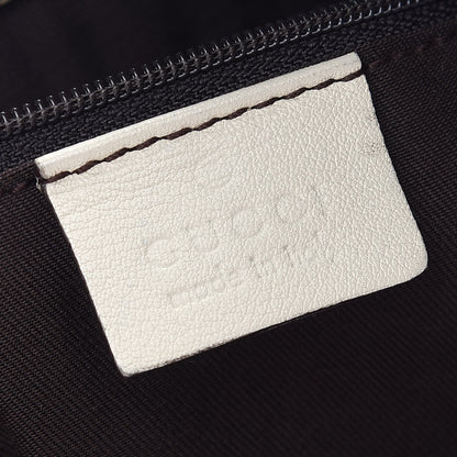 Gucci Calfskin Medium Abbey Tote Off White 6 of 10