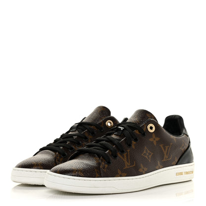 Louis Vuitton Patent Monogram Frontrow Sneakers 38.5 3 of 8
