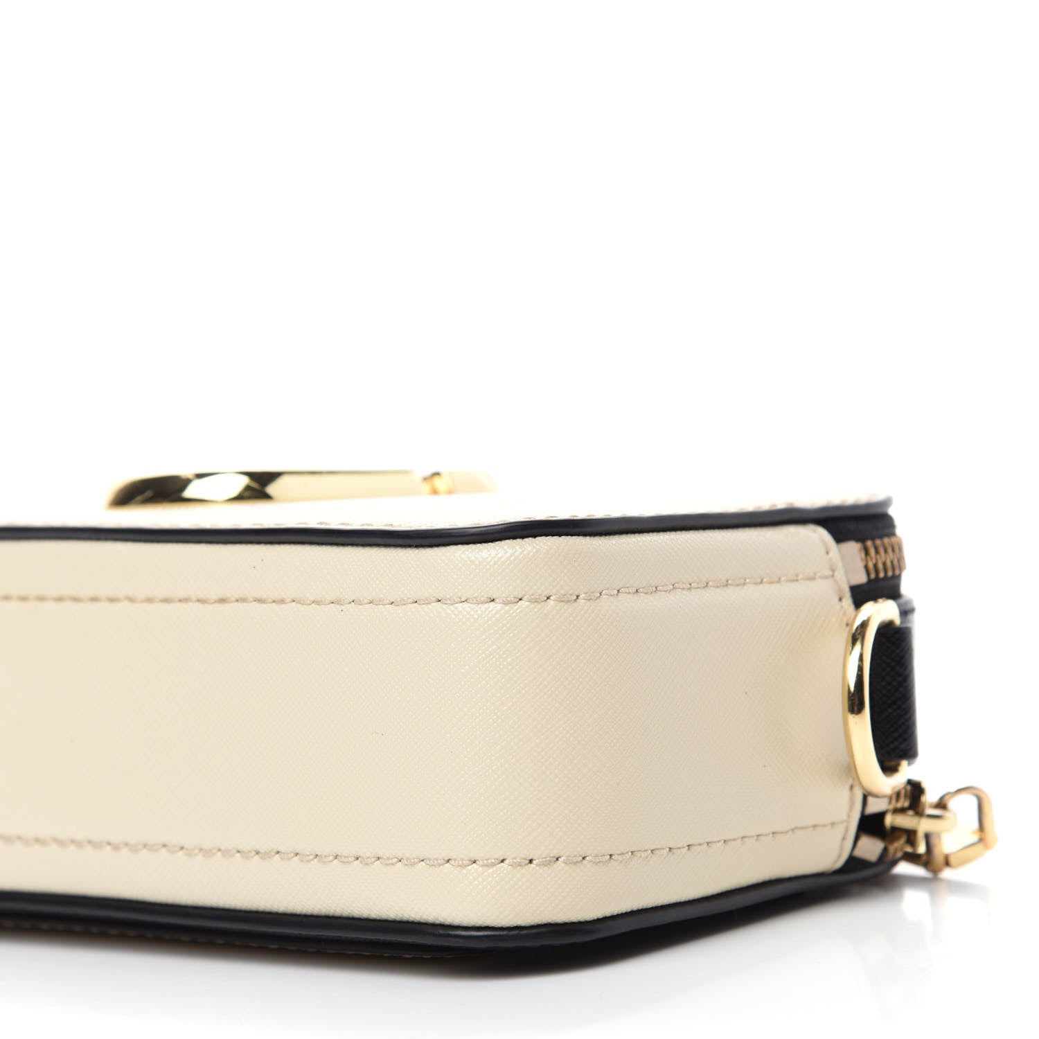 Marc Jacobs Saffiano Small Snapshot Camera Bag Cloud White Multicolor 7 of 10