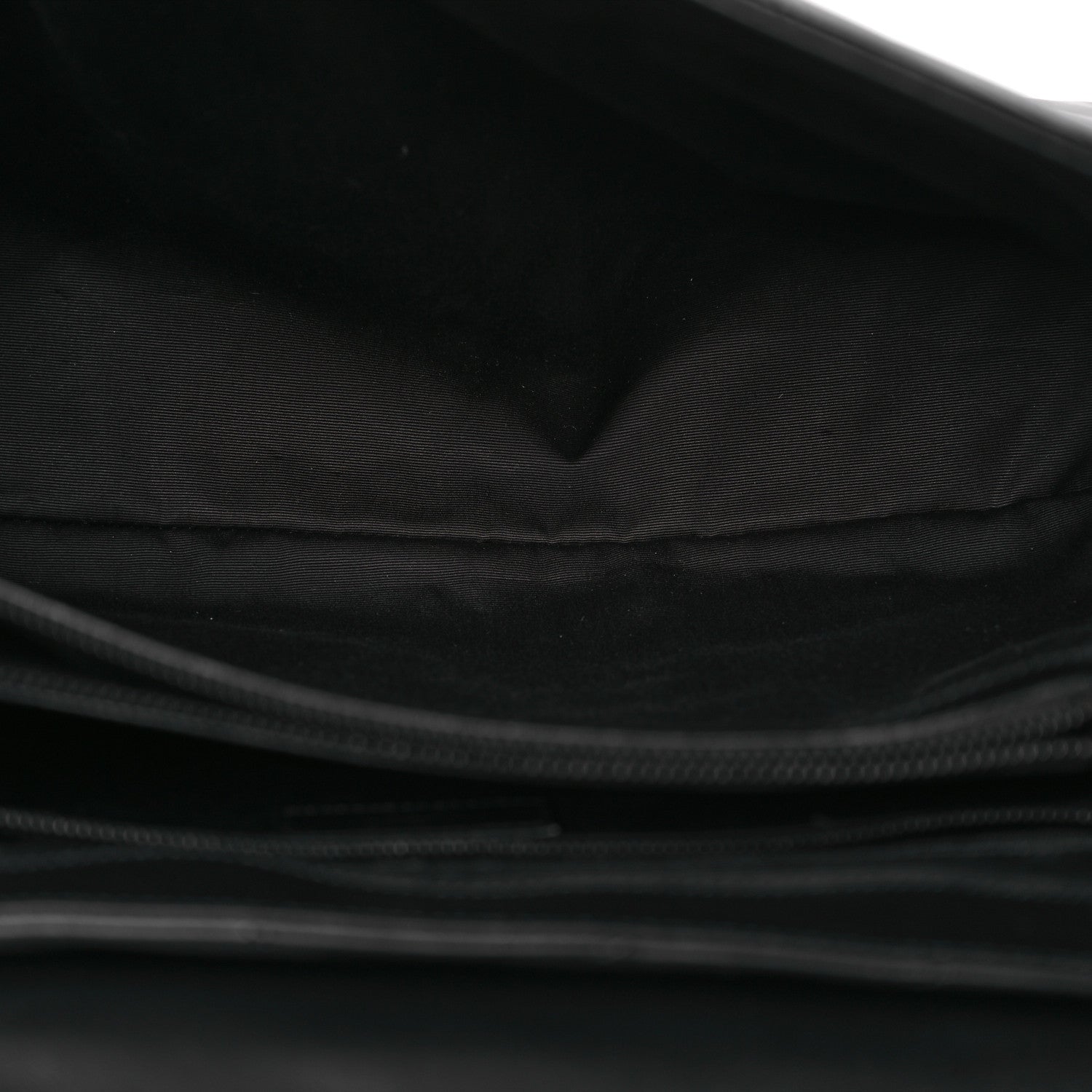 Saint Laurent Calfskin Y Quilted Monogram Monochrome Large Loulou Chain Satchel Black 5 of 15