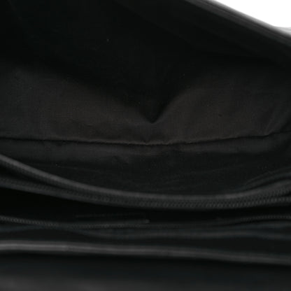Saint Laurent Calfskin Y Quilted Monogram Monochrome Large Loulou Chain Satchel Black 5 of 15