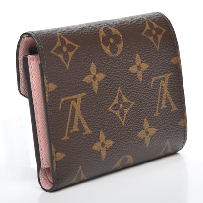 Louis Vuitton Monogram Victorine Wallet Rose Ballerine 2 of 6