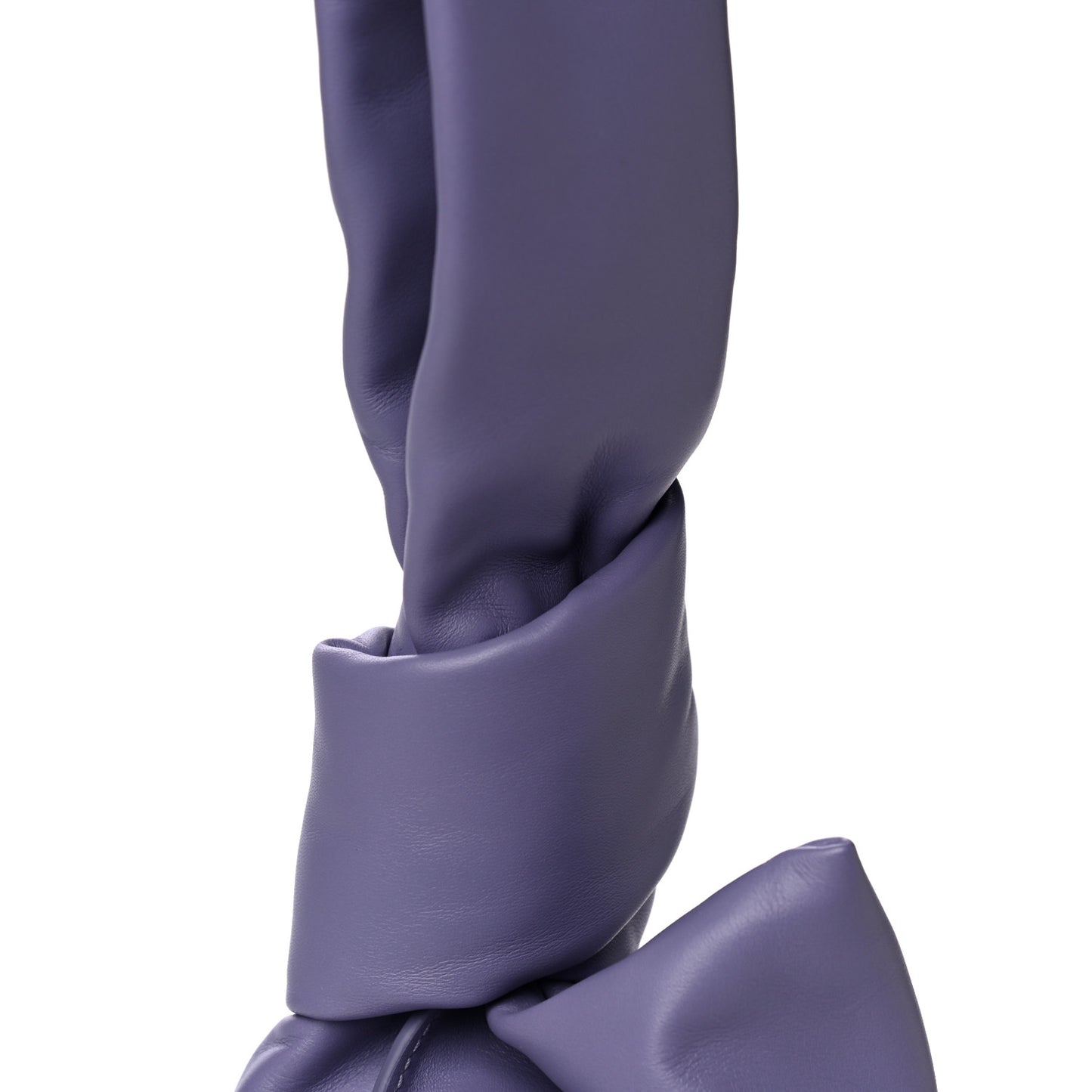 Calfskin Mini BV Twist Lavender