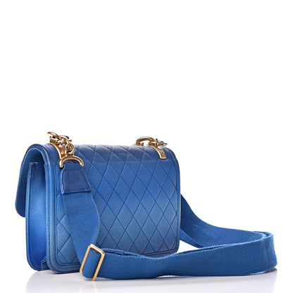 Chanel Caviar Quilted Medium Sunset On The Sea Flap Blue 3 of 11