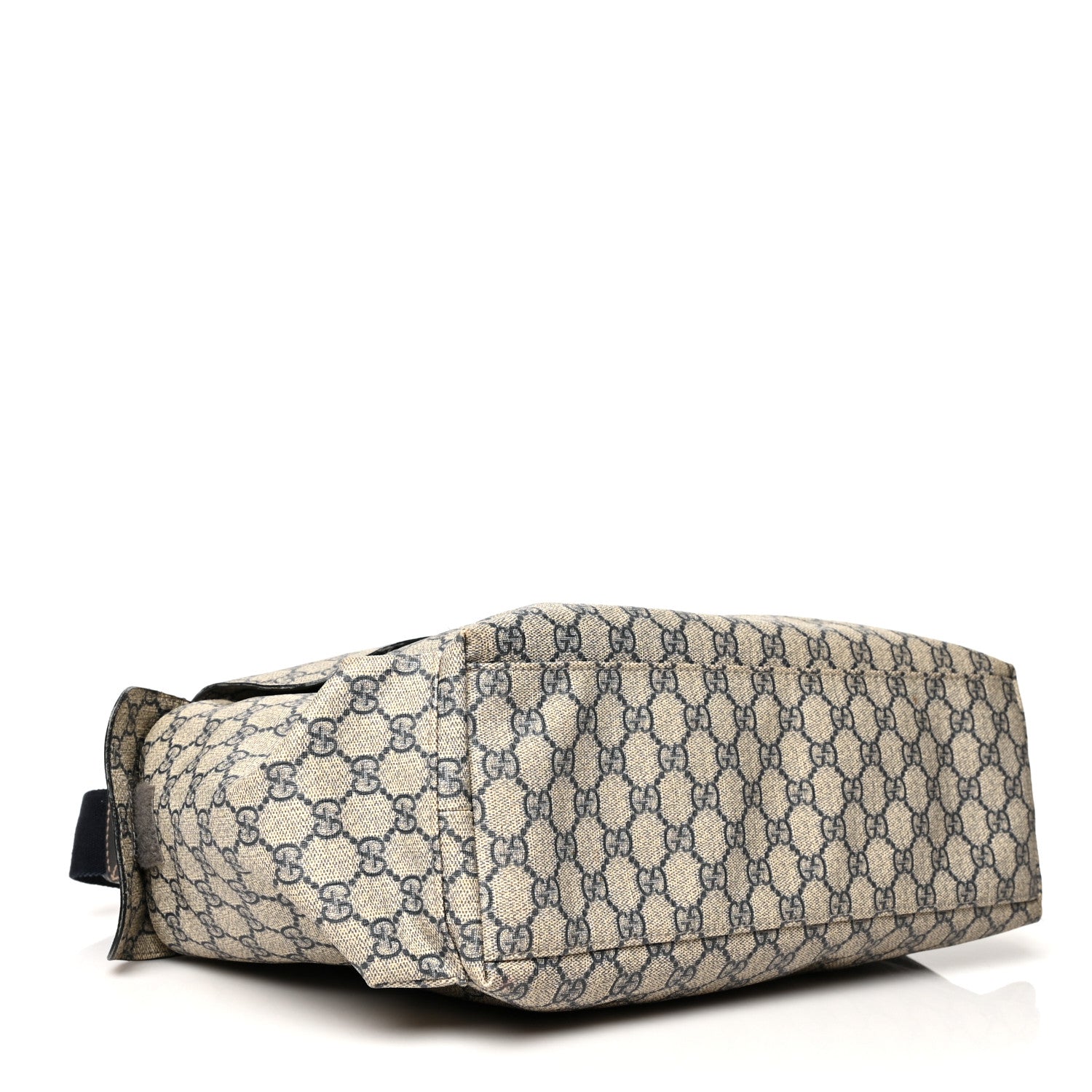 Gucci GG Plus Monogram Messenger Diaper Bag Navy 3 of 11