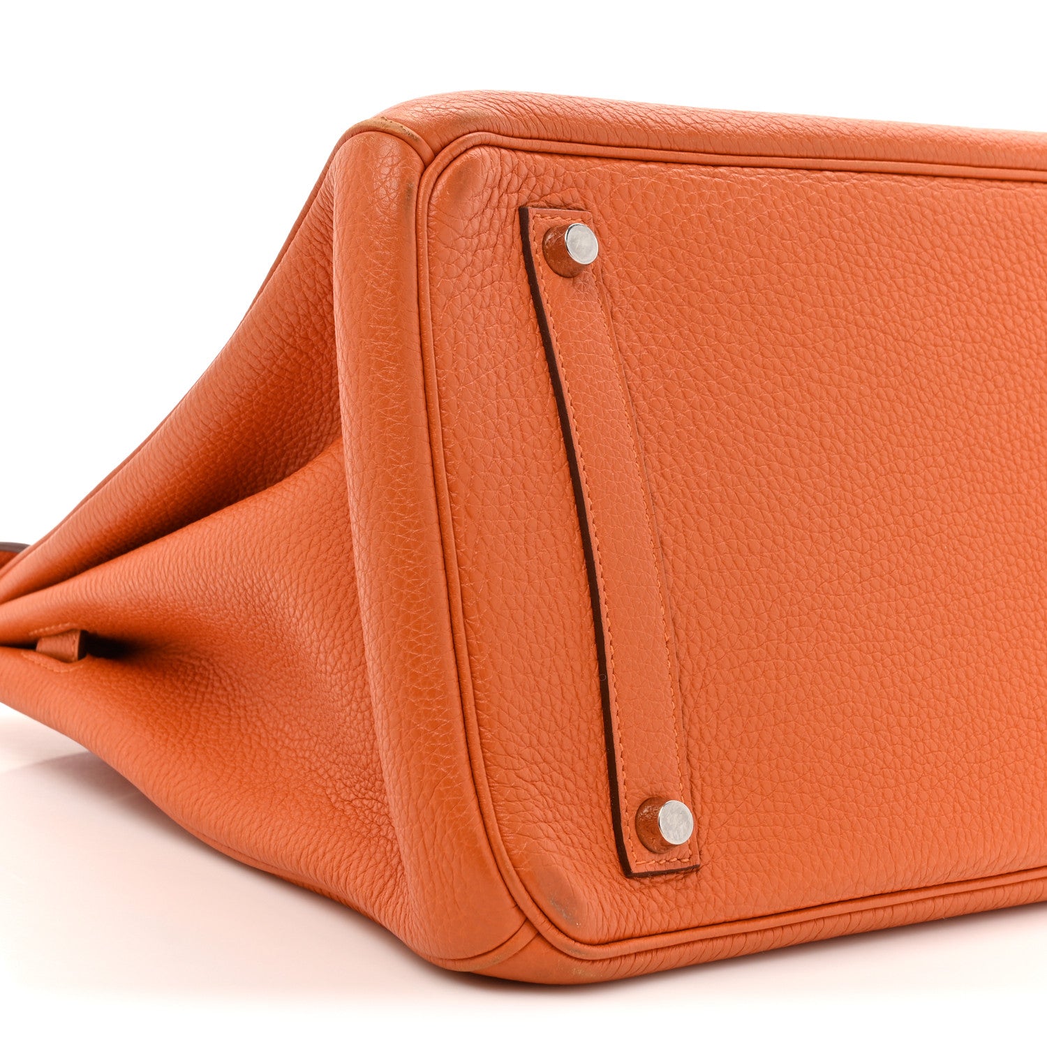 Hermes Togo Birkin 35 Orange 9 of 15