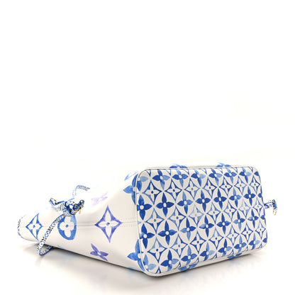 Louis Vuitton Monogram Giant By The Pool 2.0 Neverfull MM Blue 5 of 9