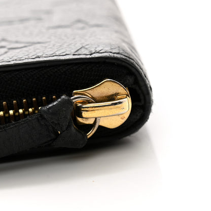 Louis Vuitton Empreinte Clemence Wallet Black 8 of 10