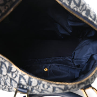 Christian Dior Monogram Duffle Navy Blue 5 of 10