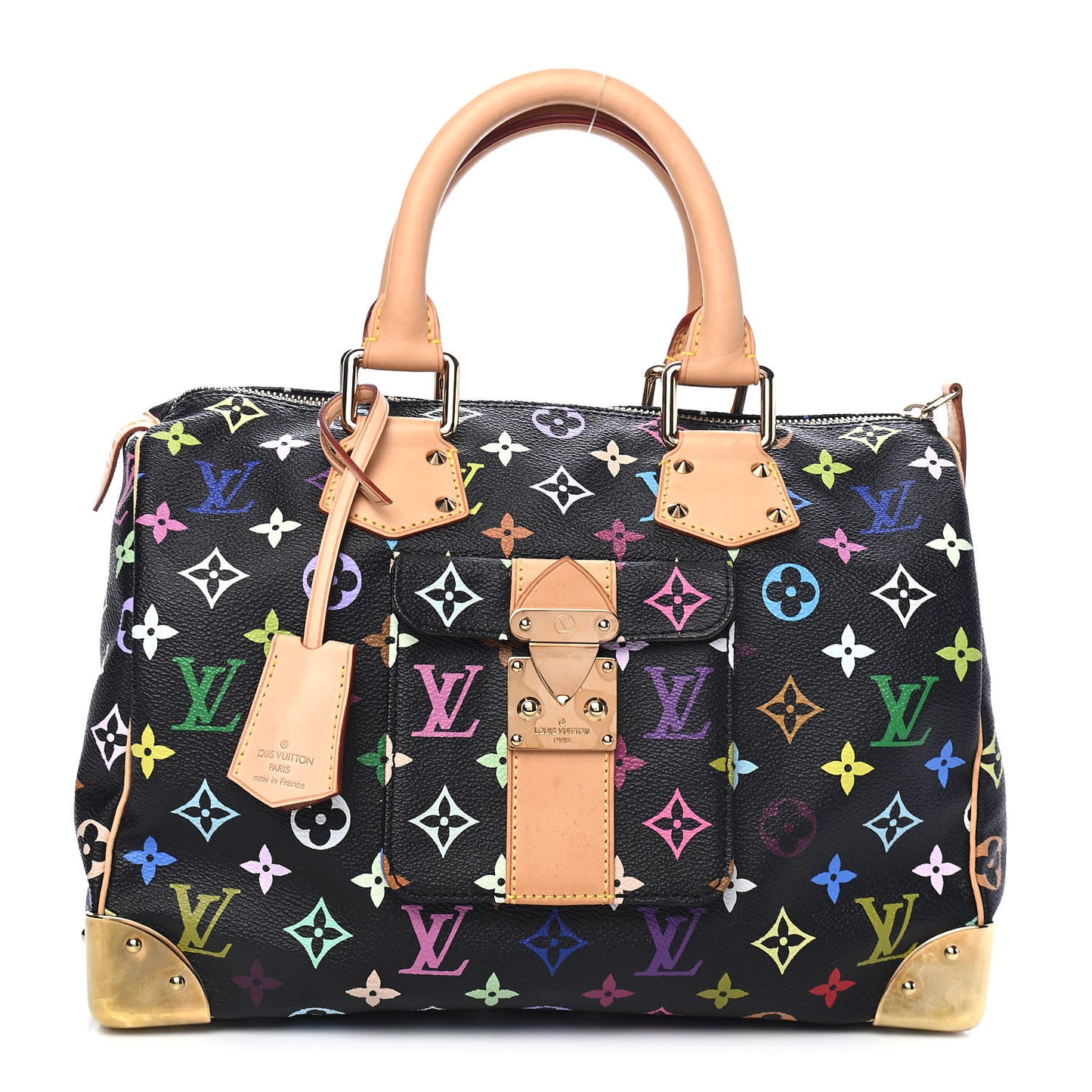 Monogram Multicolor Speedy 30 Black