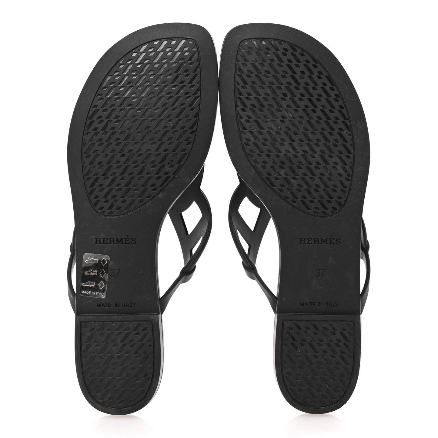 Rubber Womens Egerie Sandals 37 Black