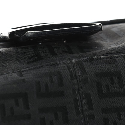 Fendi Zucchino Mama Baguette Black 7 of 9