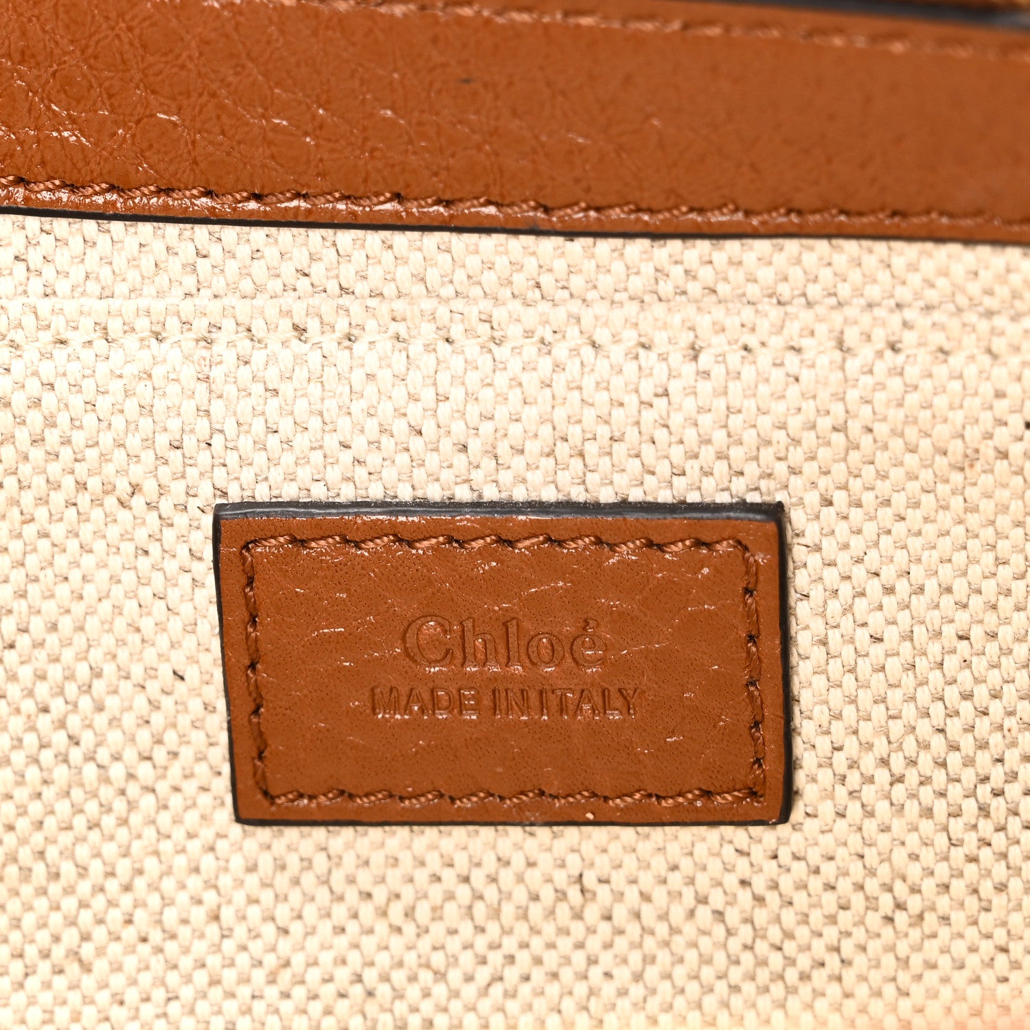 Chloe Grained Calfskin The 99 Shoulder Bag Motty Grey Clay Brown 6 of 9