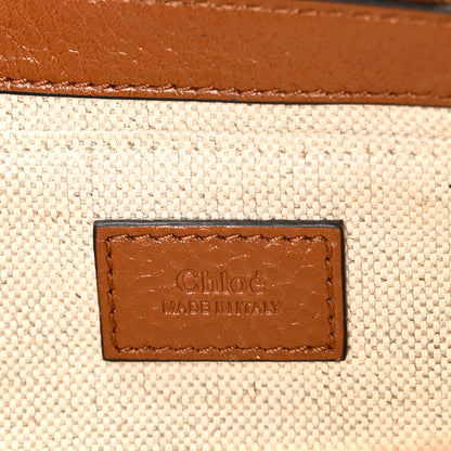 Chloe Grained Calfskin The 99 Shoulder Bag Motty Grey Clay Brown 6 of 9