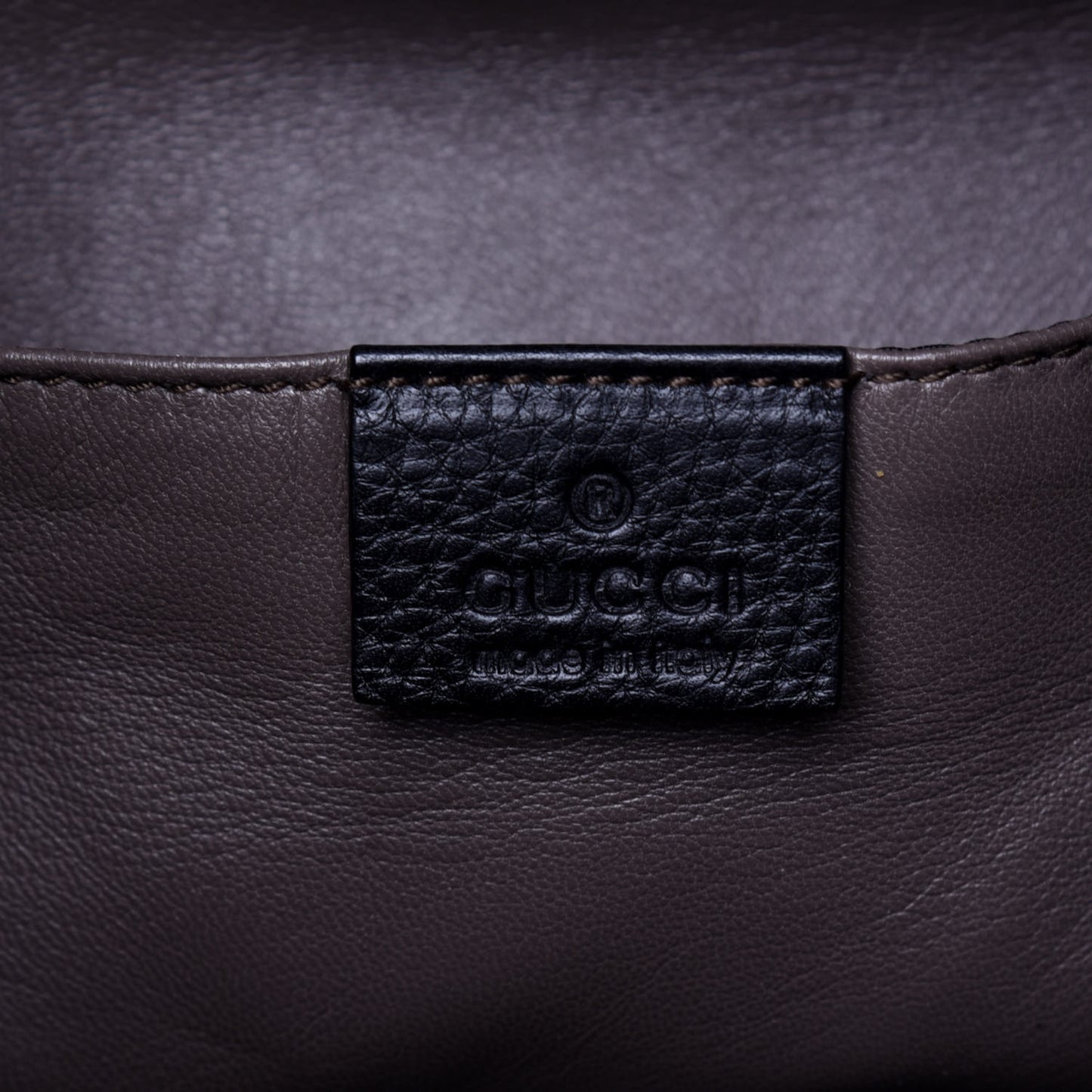 Pebbled Calfskin Miss Bamboo Bucket Bag Black