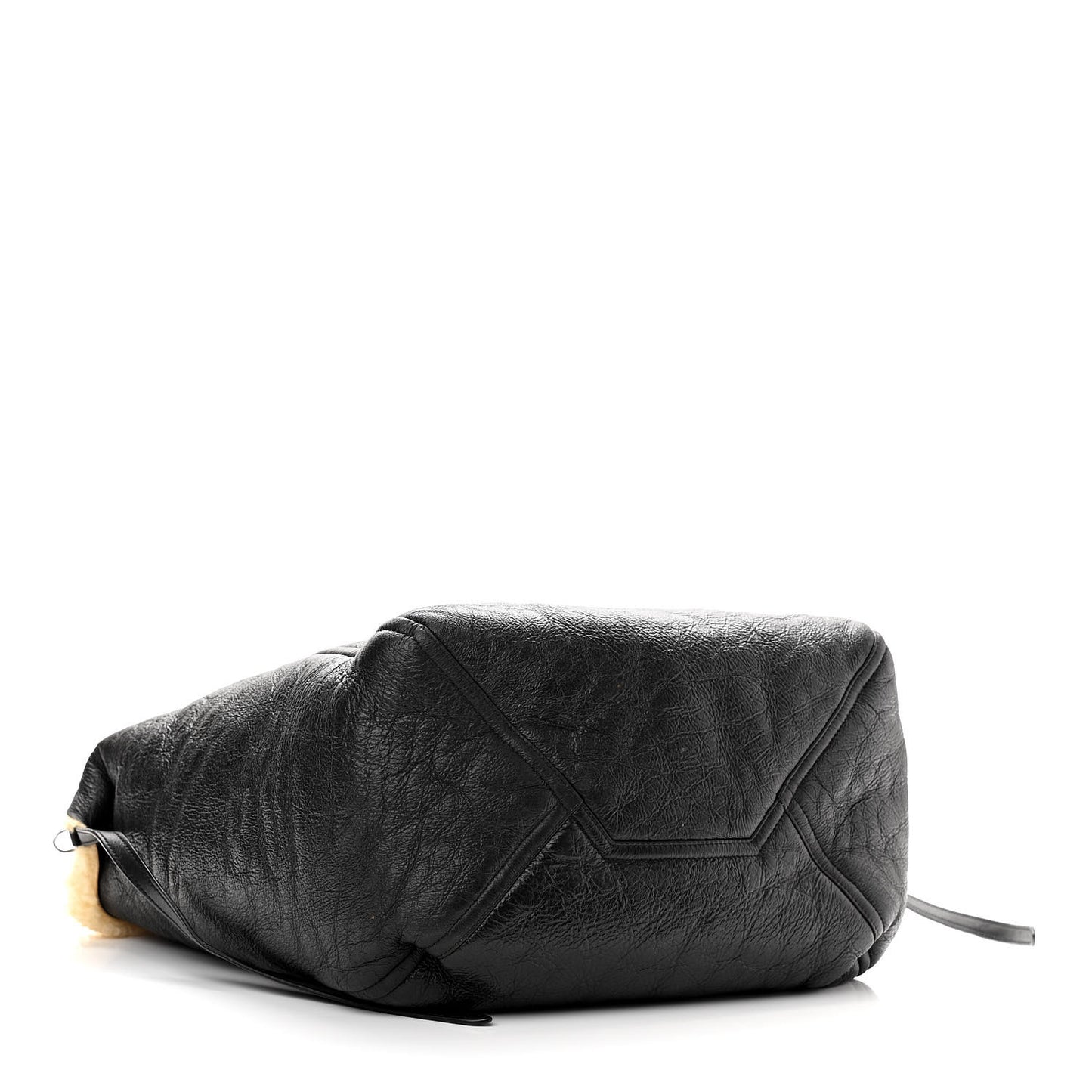 Calfskin Shearling Phantom Cabas Reversible Tote