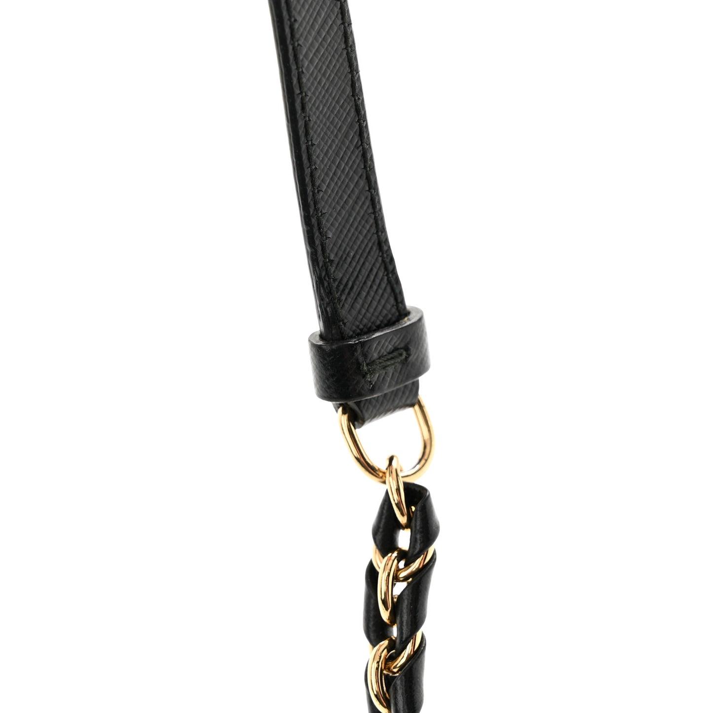 Hammered Calfskin Lydia Bow Camera Bag Black