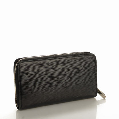 Louis Vuitton Epi Zippy Organizer Wallet Black 3 of 8