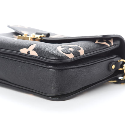 Louis Vuitton Empreinte Monogram Giant Pochette Metis Black Beige 8 of 8