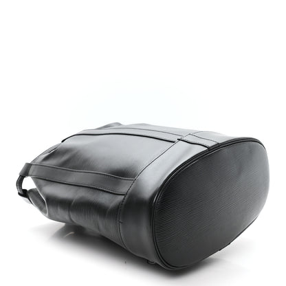 Louis Vuitton Epi Randonnee PM Black 4 of 11