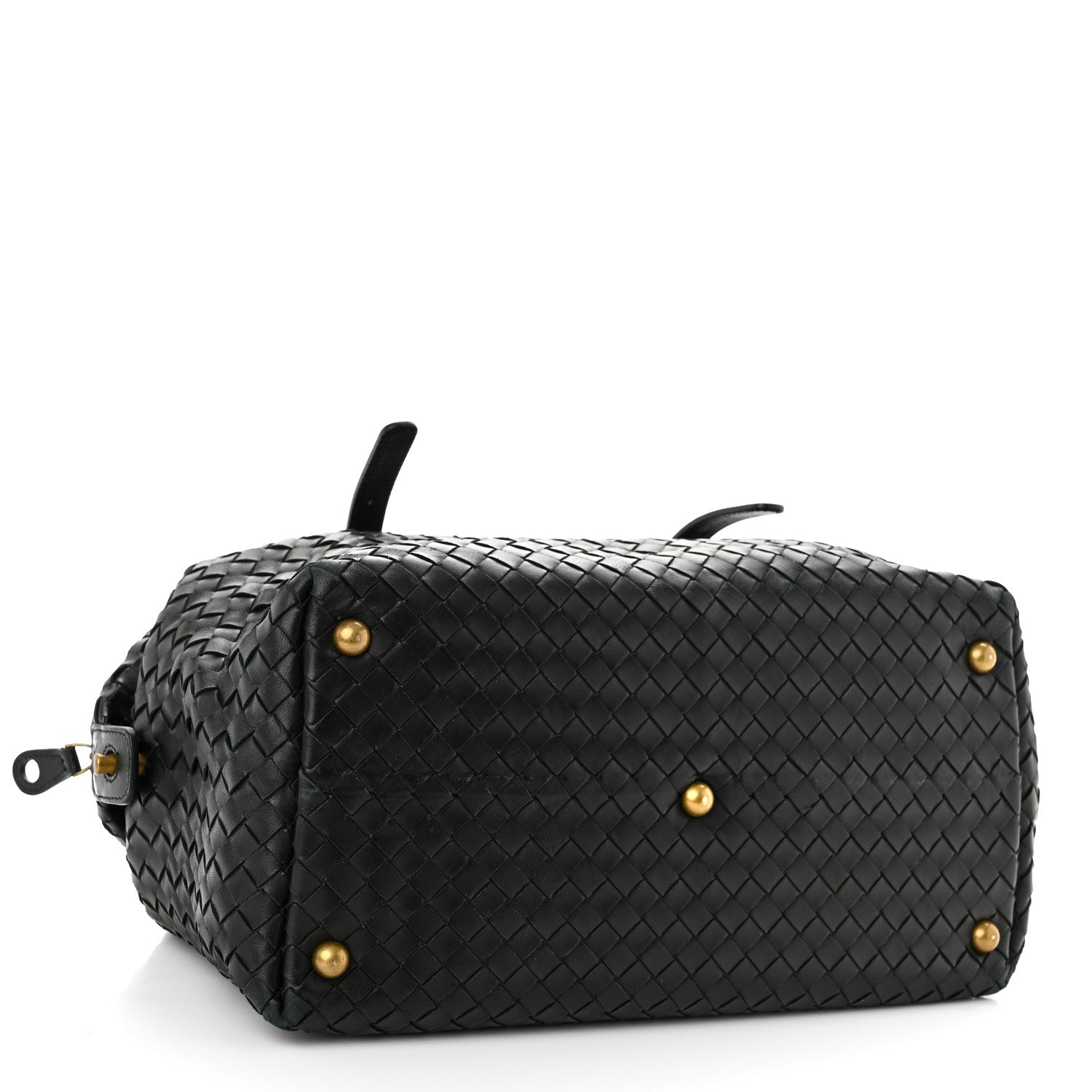 Bottega Veneta Nappa Intrecciato Boston Black 4 of 12