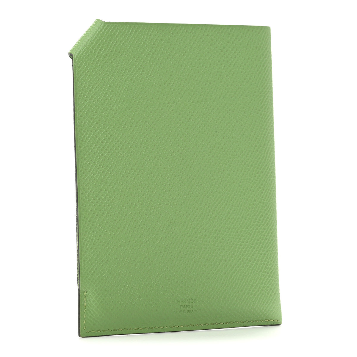Epsom Tarmac Dot PM Passport Holder Vert Criquet Bleu Brume