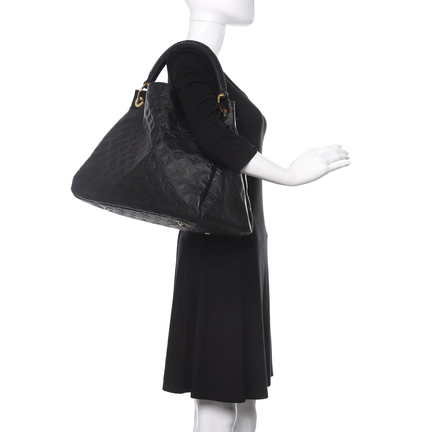 Louis Vuitton Empreinte Artsy MM Black 2 of 11
