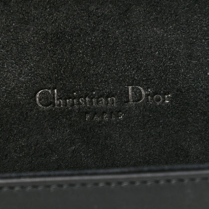 Christian Dior Ultra Matte Calfskin Cannage Lady Dior Clutch Black 6 of 8