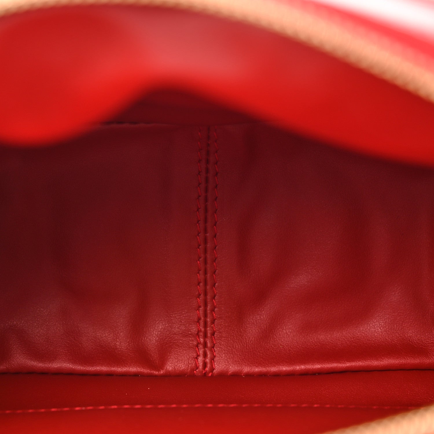 Salvatore Ferragamo Calfskin Quilted Gancini Camera Bag Red 5 of 11