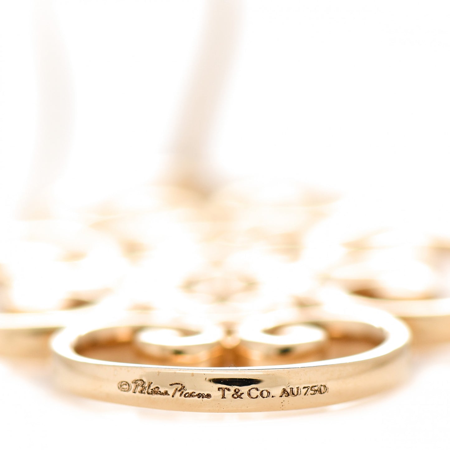 18K Yellow Gold Venezia Goldoni Quadruplo Drop Earrings