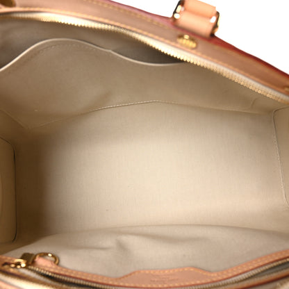 Louis Vuitton Vernis Brea GM Blanc Corail 7 of 10
