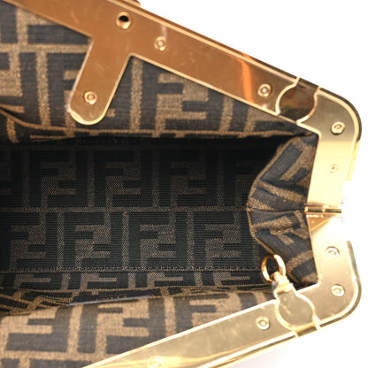 Fendi Shiny Nappa Small Fendi First Dove Gray 5 of 11
