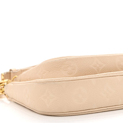 Louis Vuitton Empreinte Monogram Giant Multi Pochette Accessories Cream 9 of 11